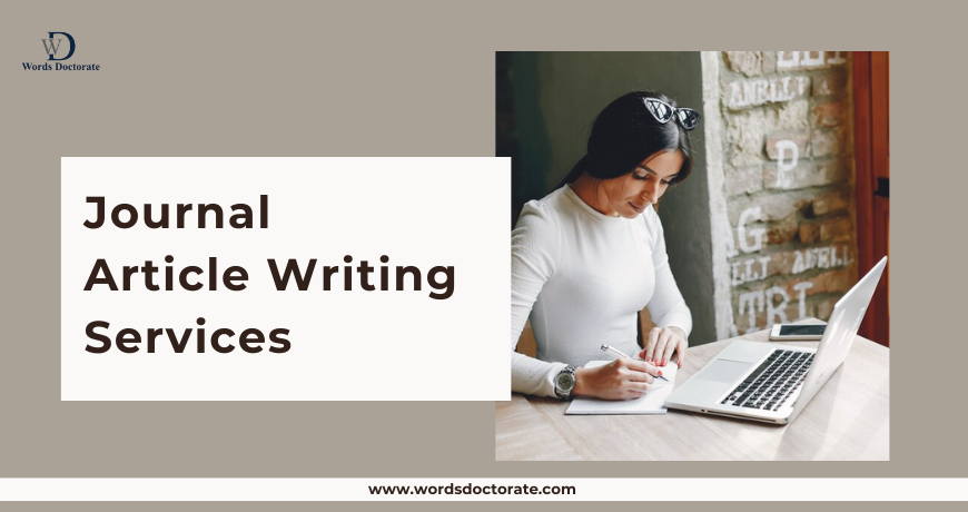 Journal Article Writing Services